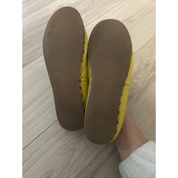 Sabah Women’s Handmade Leather Loafers In Yellow Size 38 - Picture 6 of 8